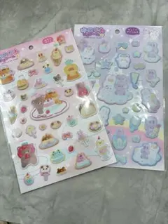 ゆめかわBIGシール 2枚セット