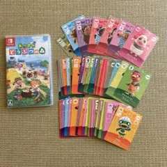 あつまれどうぶつの森Switchソフト70枚以上被りなしamiiboカードセット
