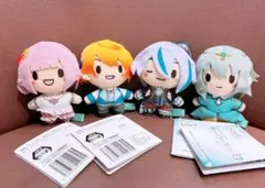 劇場版プロジェクトセカイ　ふわぷちマスコット　4種セット　ワンダショ