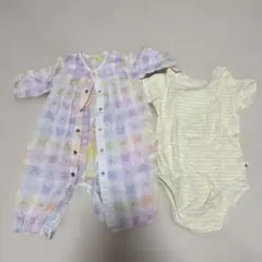 【美品】ロンパース2点セット