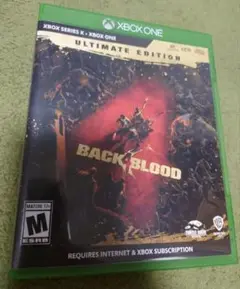日本語対応 BACK 4 BLOOD B4B XBOX SERIES X ONE