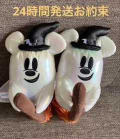 ディズニーハロウィン 2024 ヴィランズ ゴースト おばけミッキー ぬいば