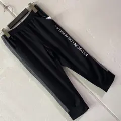 kitson トレーニングパンツ ランニングウェア ブラック