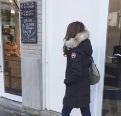 【あやちゃん様専用】値下げ中！【美品】カナダグース マッケンジー ブラック