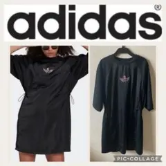 アディダス★フラワー ロゴ ワンピースのサムネイル