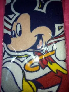 新品　未使用　ミッキー・マウス  マルチカラー タオル　第一生命