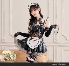 Malymoon/マリームーン グロッシーレザーサキュバスコスチューム