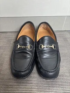 極美品 B&Y ユナイテッドアローズ【名品】ビットローファー 本革 25.5cmのサムネイル