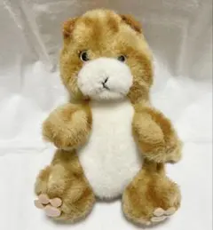 【希少】サンアロー マイケル レトロ ビンテージ ネコ 茶トラ 古着 90s USA製 猫 ネコちゃん 茶トラ アニマル Tシャツ L 古着 - 古着