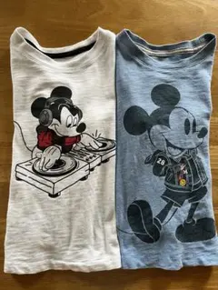 GAP キッズ 長袖Tシャツ 2枚セット 3yearsミッキー