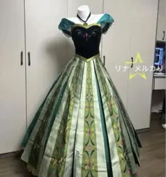 シークレットハニー アナ雪 アナ戴冠式 ドレス 仮装 衣装 コスプレ