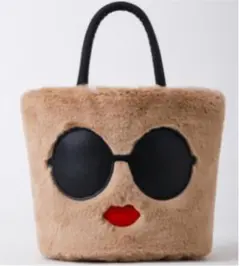 a-jolie 　ファーバッグ　 アジョリー　 美品