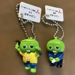 三ツ矢サイダー ガチャピン ストラップ 2種セット