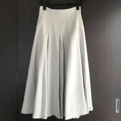 プロポーションボディドレッシング　タックスカート　オフホワイト