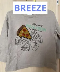 【BREEZE】90cm ピザ Tシャツ カットソー