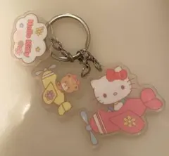 ハローキティ 3連 アクリルキーホルダー