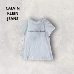 CALVIN KLEIN JEANS Tシャツ トップス シンプル コットン