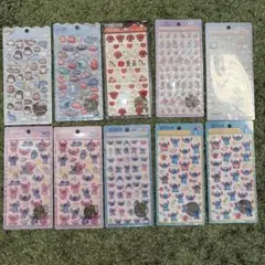 ボンボンドロップシール　10枚セット