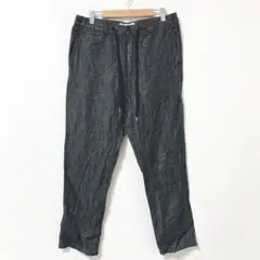アーバンリサーチ　テーパードパンツ　ボトムス　カジュアル　リネン　麻　シンプル