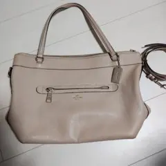 COACHレザートートバッグ