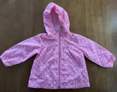 ホットビスケッツ　水玉模様ジャケット 80