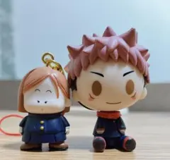 釘崎野薔薇・虎杖悠二セット【ふぁんし〜根付ますこっと・ちょこのっこフィギュア】