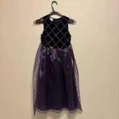 ドレス 子ども キッズ パープル