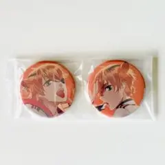 あやかしごはん アニメイト 等身イラスト缶バッジ2個セット