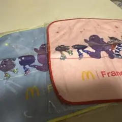 マクドナルド タオルセット ピンク 青 2026年 Francfranc