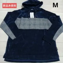 [新品]定価9,800円 COMME CA COMMUNE プルパーカ M 紺