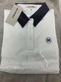 新品 M・U SPORTS レディース ゴルフウェア シャツ ホワイト 38