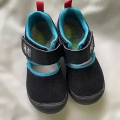 MoonStar Hi!! サンダル ブラック ブルーのサムネイル