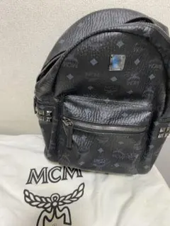 MCM スタッズ バックパック ブラックのサムネイル