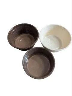 【新品】フラワーアレンジメント 花器 カゴ インナー付き 3個セット