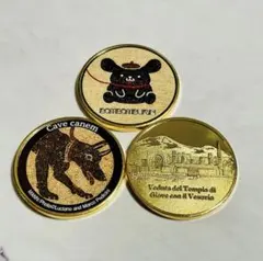 東京国立博物館　ポンペイ展　記念メダル　茶平工業