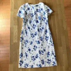 タダシショージ TADASHI SHOJI 花柄刺繍レース ドレス ワンピース