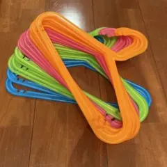 カラフルな子供用ハンガーセット14本 IKEA