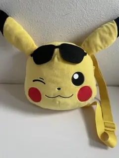 ポケモン ピカチュウ サングラス ぬいぐるみ　ポシェット バッグ