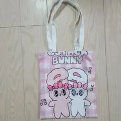ESTHER BUNNY エスターバニー トートバッグ ピンク チェック