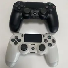 SONY DualShock4 コントローラー 黒白セット