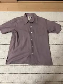 CAL O LINE Lサイズ　オープンカラーシャツ　パープル
