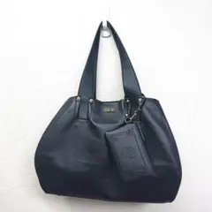 ❤️4【美品】ANNA SUI ブラック ハンドバッグ ポーチ付き