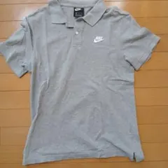 Nike グレー ポロシャツ Mサイズ