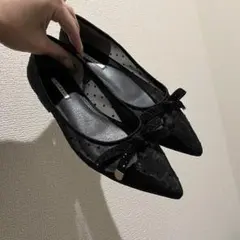 SALE RANDA ドット柄フラットシューズ