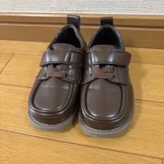 ブラウン フォーマルシューズ キッズサイズ