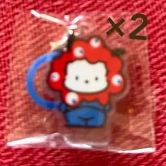 サンリオキャラクターズミャクミャクなりきりアクリルチャーム 2つ