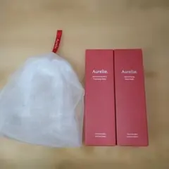 【新品未使用】Aurelie. オレリー メイク落とし & 洗顔料 &洗顔ネット