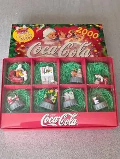 【月末セール‼️ 値下げ❗】 2000 コカコーラ クリスマスオーナメントBOXのサムネイル