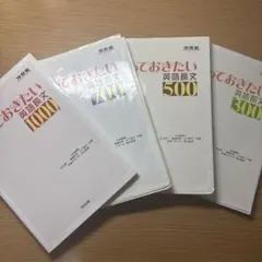 やっておきたい英語長文300&500&700&1000 4冊セット、河合塾改訂前