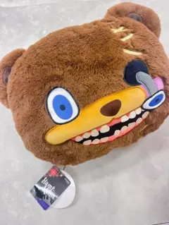 リバーシブルクッション　ハミクマ